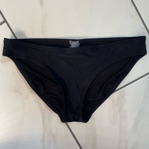 Aerie black swim bottoms, size medium